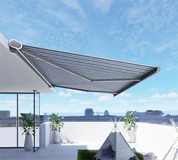 Alloy Retractable Sunshade Awning